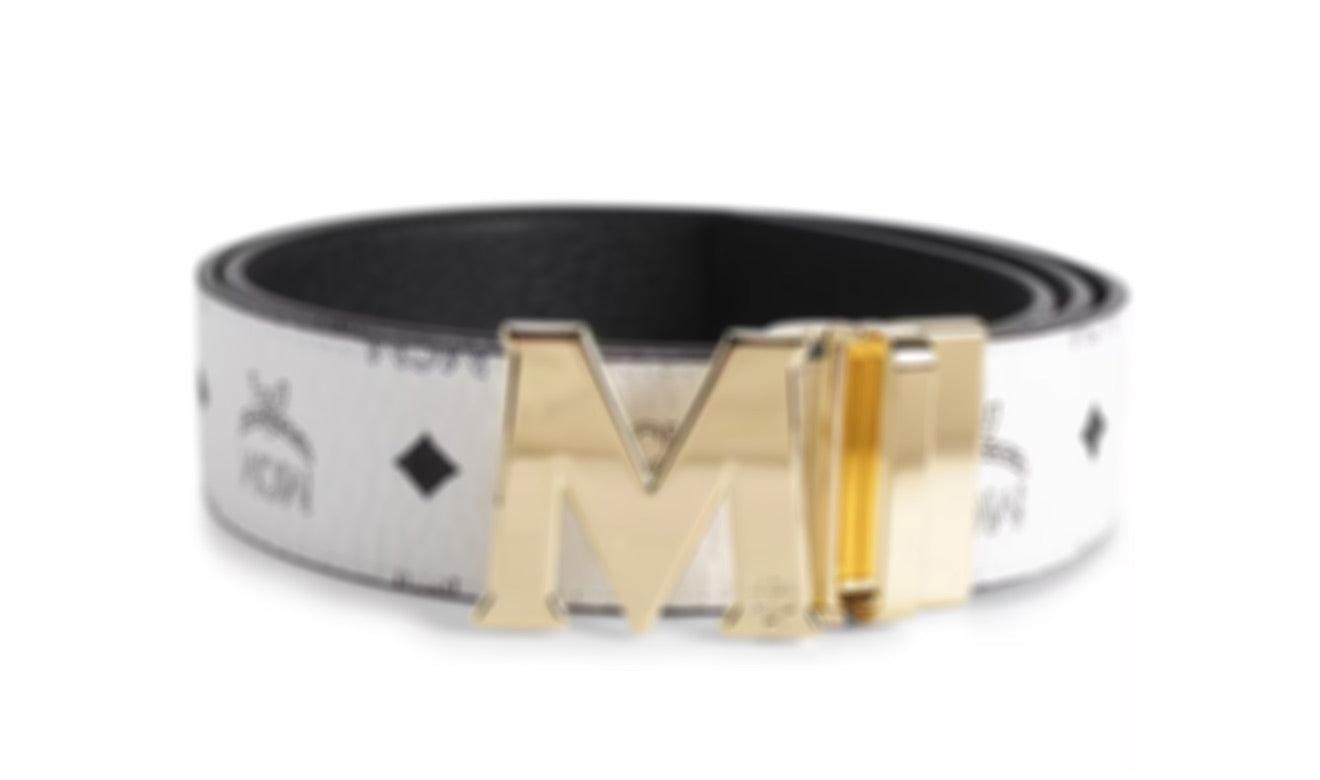 M BELT WHITE